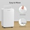 Edendirect 42 pt. 4,000 sq. ft. Dehumidifier in. White with Drain Hose, 1.4 Gal Large Bucket, Child Lock,  ZR-AP20-801EE - alternate 2