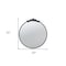 Homeroots 32" Black Crowned Top Iron Framed Accent Mirror 485045 - alternate 3