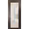 Sartodoors Sliding Pocket Door with Frosted Tempered Glass Planum 2113 30x96 Solid Core Modern Interior PLANUM2113PD-CA-30 x 96 - alternate 1