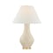 Hudson Valley Lighting Hanslope Table Lamp in Aged Brass/Ceramic French Muslin by Mark D. Sikes MDSL2700-AGB/CFM - alternate 1