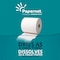Papernet Dissolve Tech Centerpull Towel 2 ply (6 rolls; 500' each), 6PK 410334 - alternate 2