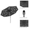 Pure Garden Patio Umbrella w/ Lights 10 ft Outdoor Sun Shade Canopy w/ 32 Solar LEDs UV 30+ Protection 50-LG1424 - alternate 2