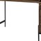 Homeroots 56" Medium Brown Wooden Writing Desk With 3 Drawers And 3 Open Shelves 380203 - alternate 6