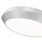 Z-Lite Quasars Brushed Nickel 1 Light Flush Mount 7701F16-BN-LED - alternate 3