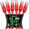Maximm Cat6 Ethernet Cable 1.5ft 10Gbps 550MHz UTP, 6PK, Red, 6PK CAT6CCA-1.5RD-6PK - alternate 1