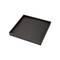 K&M Mfg Tray & Pad Kit for K&M Monitor Brackets 9-In. x 9-In. Black Powder Coat 3177 - alternate 1