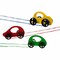Roylco Paint Racers, Primary & Secondary Colors, 6-Piece Set R54476 - alternate 1