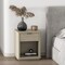 Manhattan Comfort Evelyn Nightstand in Natural NS011-NA - alternate 1