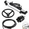 Vevor Hydraulic Boat Steering Kit Hydraulic Steering, 300HP Helm Pump, Cylinder, Wheel HK6316A-3 Hydraulic Outboard Boat Steering Kit - alternate 1