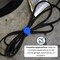 Grizzly Supply Self-Gripping Cable Tie, 5, 8 in L, 0.5, 0.75 in W, Hook and Loop Closure, Assorted Colors, 20PK GS-HL5-8-Colored-20 - alternate 4
