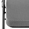 Elama 4 Piece Metal Folding Chair with 2.2 Inch Padded Seats in Gray ELM-J0618-G - alternate 2