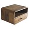 Homeroots 18" Brown Solid Wood One Drawer Floating Nightstand 712839 - alternate 2