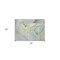 Homeroots 2' X 3' Green Abstract Washable Non Skid Indoor Outdoor Area Rug 559379 - alternate 2