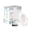 Bulbrite LED 4" Round Recessed Downlight Fixture, Metal Jbox, 75W Equivalent, 5 CCT, 27/30/35/40/50K 773301 - alternate 3