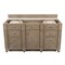 James Martin Vanities Vanity, without top, Whitewashed Walnut, 59.9 in W x 22.9 in D,  157-V60S-M-WW - alternate 1