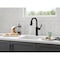Delta Renaldi Single Handle Pull-Down Bar / Prep Faucet Matte Black 9984-BL-DST - alternate 2