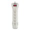 Tripp Lite Protect It! Surge Suppressor, 7 AC Outlets, 7 ft Cord, 2,160 J, Light Gray SUPER7 - alternate 5