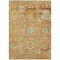 Homeroots 9' X 12' Coral Blue And Green Floral Washable Indoor Outdoor Area Rug 604076 - alternate 5