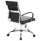 Leisuremod Benmar Leather Office Chair, Black BO19BLL - alternate 3
