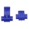 3M Insulation-Displacement Wire Connector, Blue, Polypropylene Insulation, 600 V, 500 PK 7000005896 - alternate 3