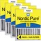 Nordic Pure 16x20x5 Pleated Air Filter, High Capacity, Electrostatically Charged Synthetic Media, MERV 10, 4 PK 16x20x5HM10-4 - alternate 1