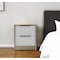 Homeroots 19" Wood Two Drawer Nightstand 453292 - alternate 2