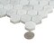 Apollo Tile 11x12 Bianco Carrara Marble Honed Floor and Wall Mosaic Tile 4.55 sqft/case, 5PK APLKB88G02HA - alternate 3