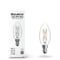 Bulbrite 40w Equivalent Dimmable B11 Vintage Edison Clear LED Light Bulb Candelabra (E12) Base, 3000K, 8PK 861623 - alternate 4