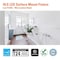 Cooper Lighting Halo HLS Surface Light, 132 mA, 120 V, 16 W, LED Lamp, 900 Lumens, 3000 K Color Temp HLS6099301EWH-6BP - alternate 3