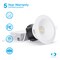 Infibrite 4 In 12W 5CCT Color Selectable LED Recessed Downlight, 1200 Lumens, Triac Dimmable IB-023-8-12W-WH - alternate 3