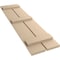 Ekena Millwork Rustic Two Board Spaced Board-n-Batten Smooth Faux Wood Shutters, 11 1/2W x 76H, PR SHUBSS11X76SMPR - alternate 4