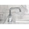 Kingston Brass Widespread Bathroom Faucet with Push Pop-Up Drain, Polished Chrome KS1411RNK - alternate 3