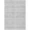 Homeroots 10' X 14' Silver And Ivory Southwestern Washable Indoor Outdoor Area Rug 593725 - alternate 2