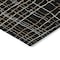 Homeroots 3' X 5' Black Ivory And Brown Striped Washable Indoor Outdoor Area Rug 597373 - alternate 3