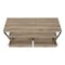 Homeroots 47in Deep Taupe Cabinet Enclosed Storage TV Stand 490360 - alternate 2
