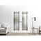 Sartodoors Solid French Double Doors Frosted Glass Planum 2112 White 72x84 (2* 36x84) Solid Core PLANUM2112DD-WS-72 x 84 (2* 36x84)-Butterfly - alternate 2