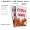 Signmission Chicken Wings, Plastic Signs Only 24 Inch x 36 Inch, Corrugated Plastic, 2PK CSB-2436-2PACK-Chicken Wings - alternate 2