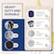 Simple Deluxe Extra Large Moving Bags with Lids, Reinforced Handles and Zippers, White, 6PK HKBAGXMOVING25WHTX6 - alternate 3