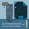 Klymit Luxe Gray Camping Pillow 12LPGY01D - alternate 2