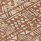Homeroots 8' X 10' Terra Cotta And Beige Southwestern Washable Indoor Outdoor Area Rug 594199 - alternate 2