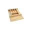 Rev-A-Shelf Drawer Insert, Maple Wood, Natural Maple, 14.63 in W, 2.38 in H, 22 in D 4WCT-1SH - alternate 1