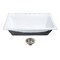 Kingston Brass 36-Inch Cast Iron Self-Rimming Single Bowl Drop-In Kitchen Sink, 4-Hole with Strainer KGCKTS3622111 - alternate 1