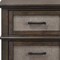 Homeroots 17" X 24" X 24" Dark Walnut Wood Nightstand 347083 - alternate 2