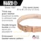 Klein Tools Tool Belt, Modular Tool Belt, Tan, Leather 5415L - alternate 2