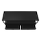 Homeroots 47in Black Cabinet Enclosed Storage TV Stand 490359 - alternate 4