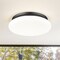 Z-Lite Soleil Matte Black 1 Light Flush Mount 1025F16-MB-LED - alternate 2