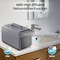 Edendirect 5500 BTU Portable Air Conditioner with Remote, 180sq. ft. with Heater, Dehumidifier, 2-Exhaust Pipes ZR-K01 - alternate 3