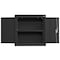 Sandusky Lee Wall Cabinet, 26 in H, 30 in W, 12 in D, 2 Shelves WA11301226-09 - alternate 2