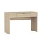 Manhattan Comfort Evelyn 47" Writing Desk in Natural (1-Drawer) DK2081-NA - alternate 2
