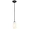 Access Lighting Champagne, Pendant, Oil Rubbed Bronze Finish, White Stone Glass 28012-1R-ORB/WHST - alternate 2